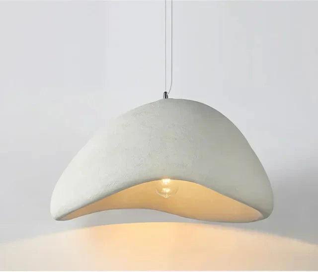 Stylish Concrete Table Lamp With Geometric Pattern