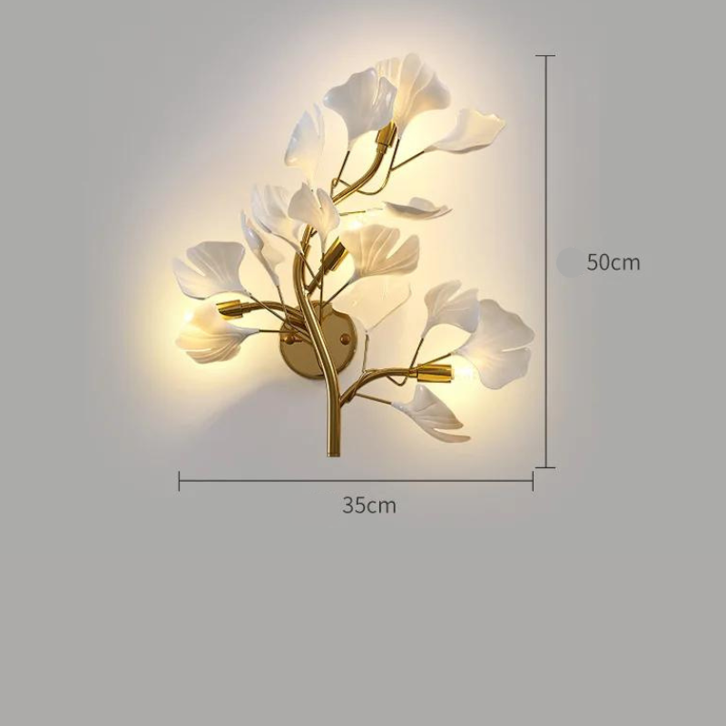 Beautiful Floral Wall Light Sconce