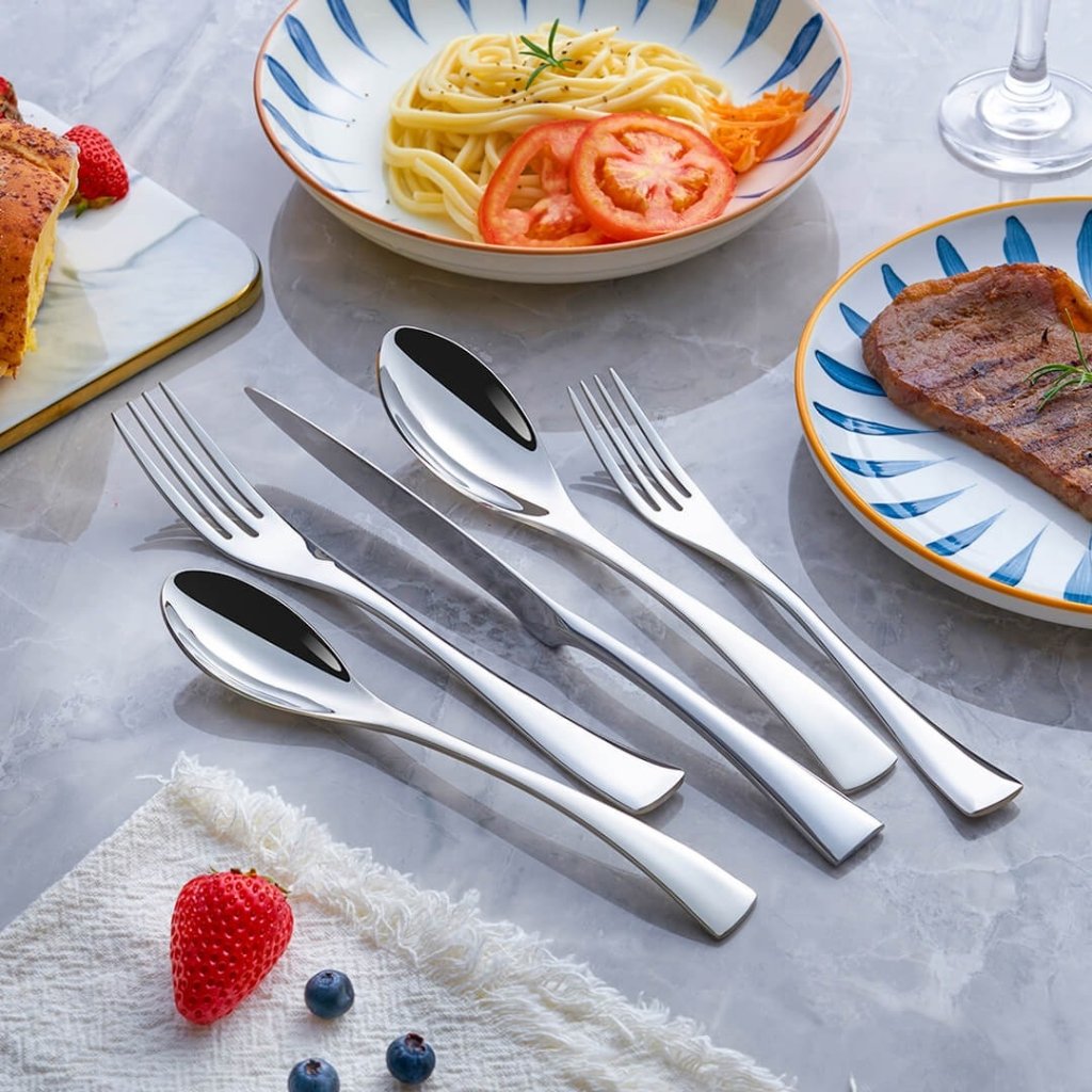 Jet Silver Cutlery Set-2