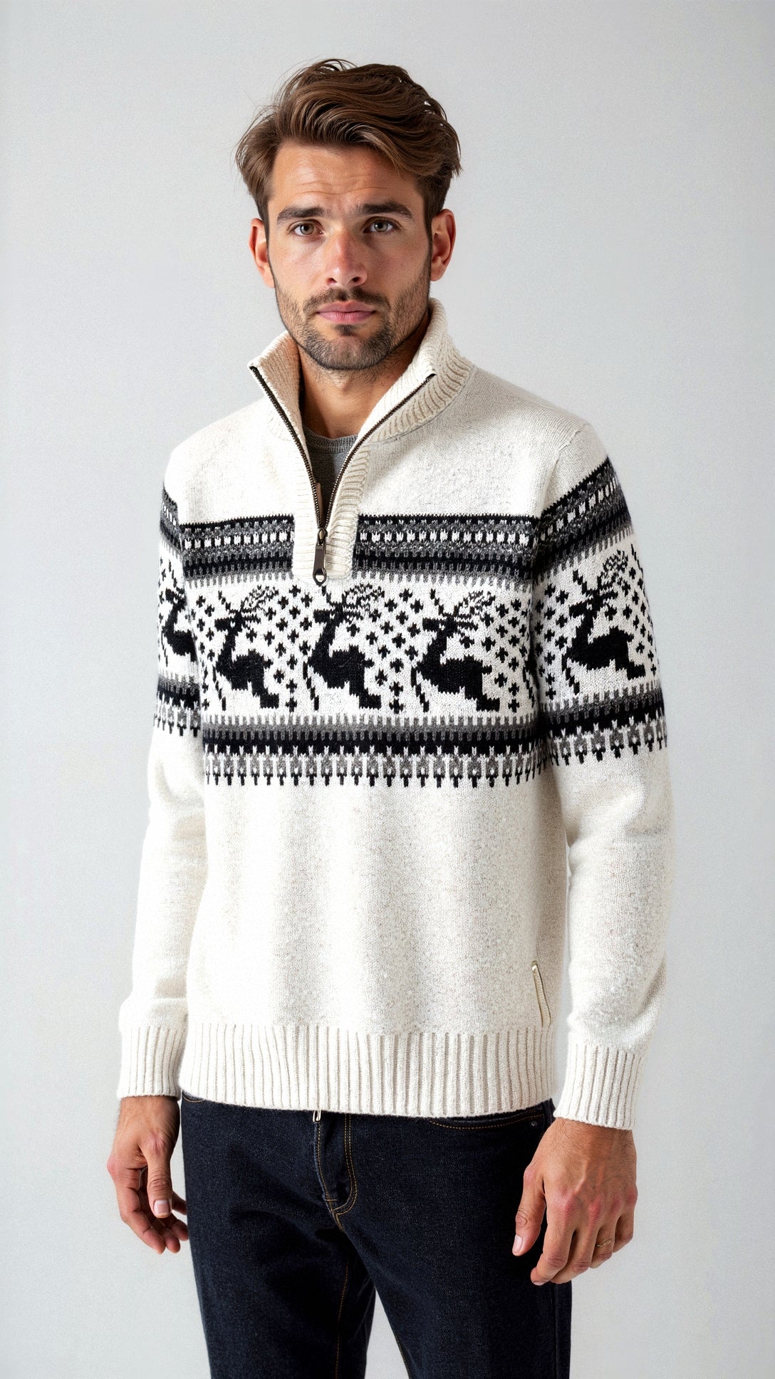 Johan | Festive Knit Sweater with Classic Holiday Charm 4