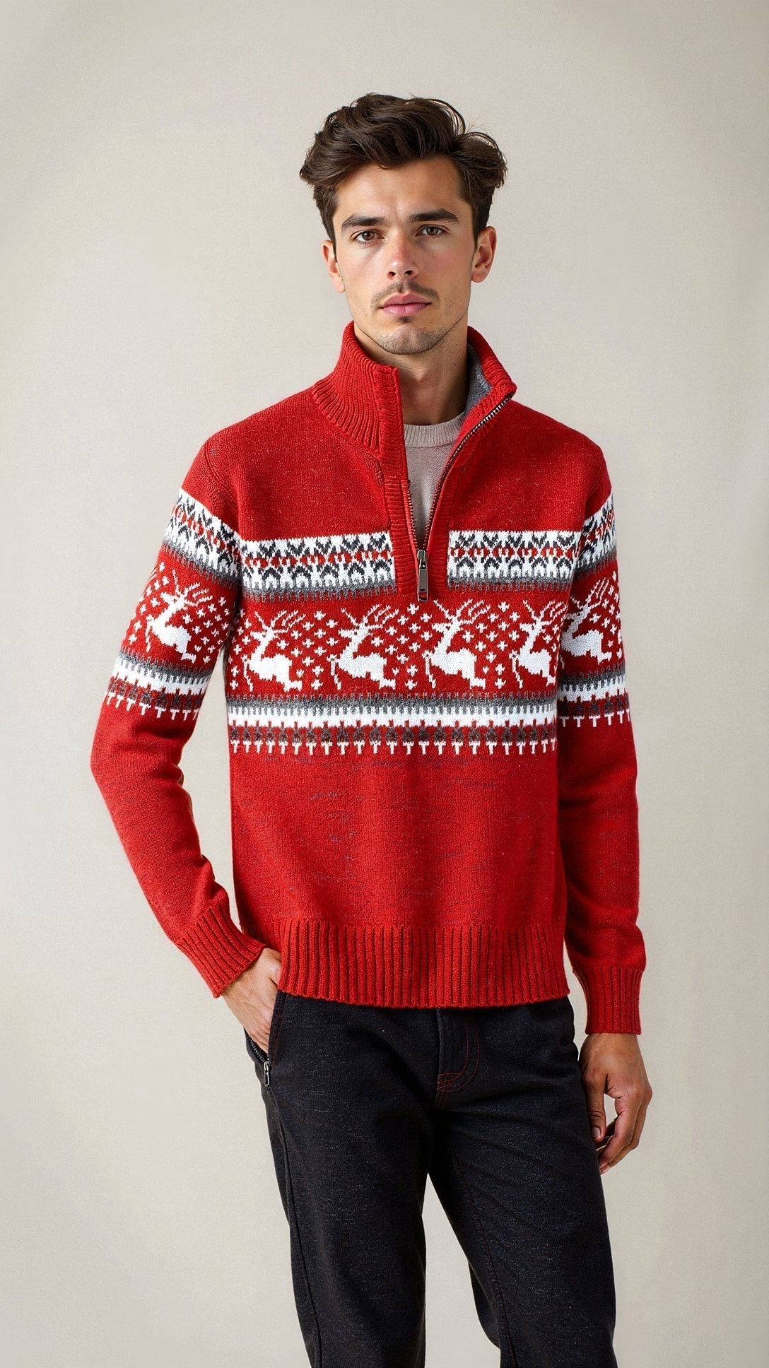 Johan | Festive Knit Sweater with Classic Holiday Charm 5