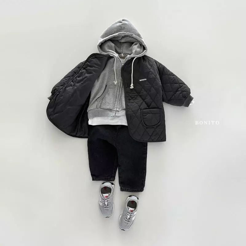 Warm Winter Coat for Boys in Beige and Green - Lusomart