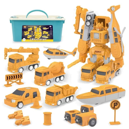 Jongens Speelgoed Transformer Vrachtwagen Duurzaam Plastic Multicolor 1