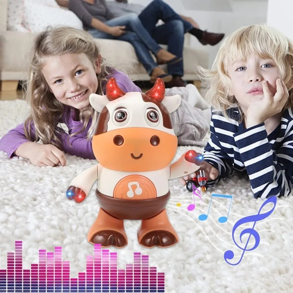 JoyMoove – Dancing cow toy with musical lights and playful movements 2