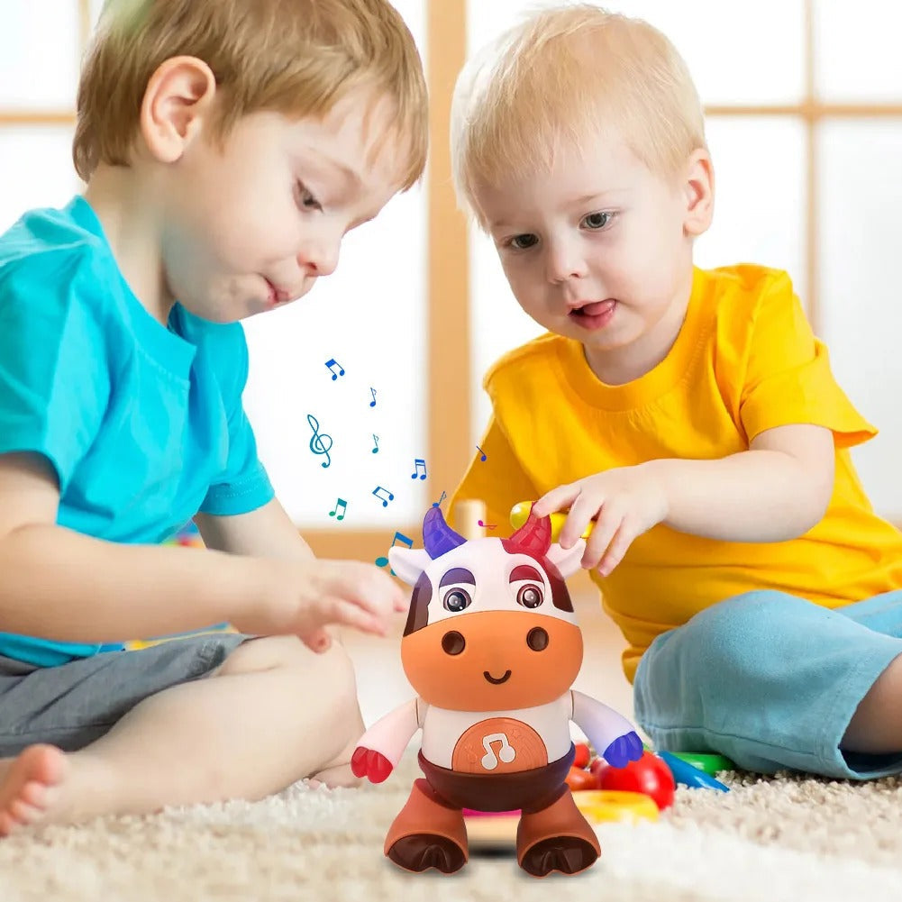JoyMoove – Dancing cow toy with musical lights and playful movements 3