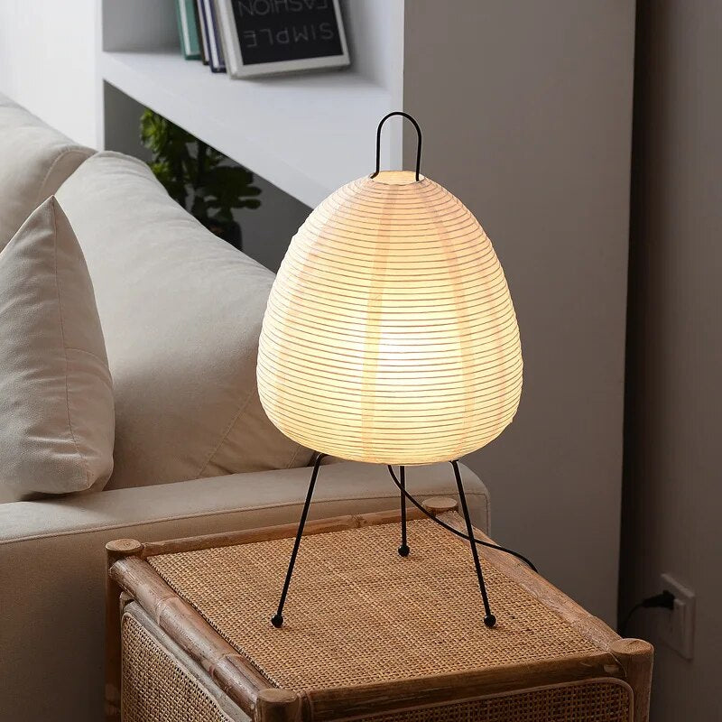 Minimalist Paper Shade LED Table Light - Lusomart