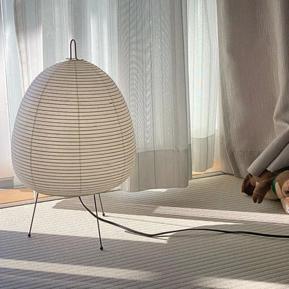 Minimalist Paper Shade LED Table Light