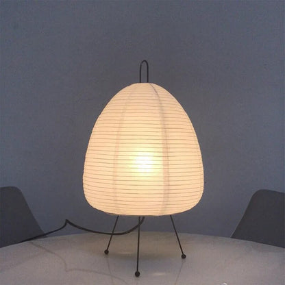 Minimalist Paper Shade LED Table Light