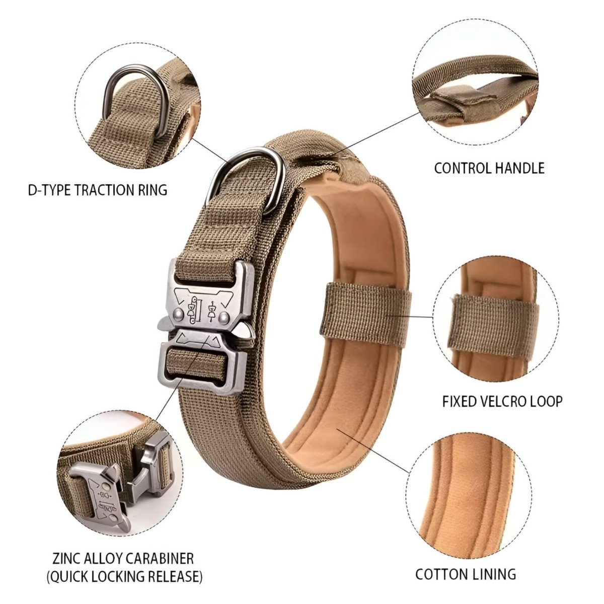 K9Guard | Durable Adjustable Dog Collar Set for Training & Daily Use 5