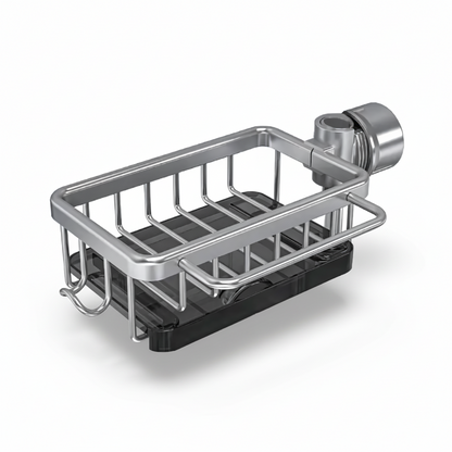 Space Saving Kitchen Sink Tray Stainless Steel Holder