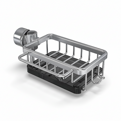 Space Saving Kitchen Sink Tray Stainless Steel Holder