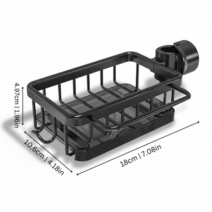 Space Saving Kitchen Sink Tray Stainless Steel Holder