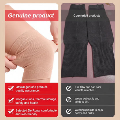 Warm Knee Support Pads for Winter Sports Protection