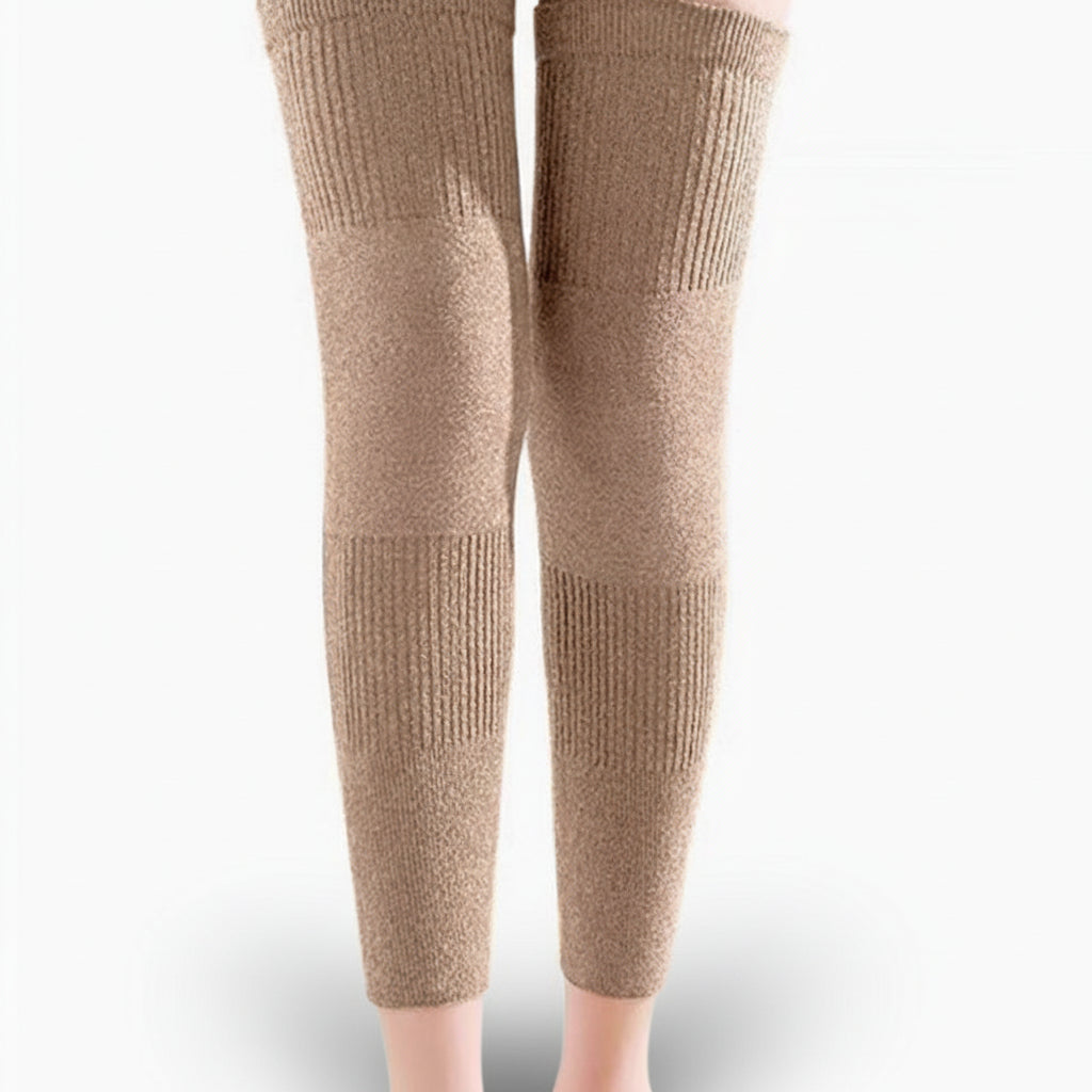 Warm Knee Support Pads for Winter Sports Protection