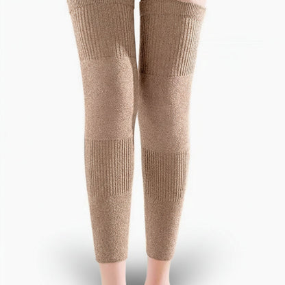 Warm Knee Support Pads for Winter Sports Protection