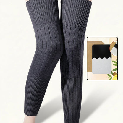 Warm Knee Support Pads for Winter Sports Protection