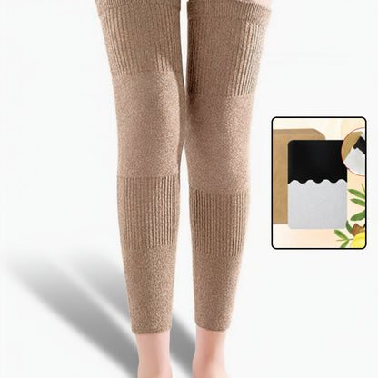 Warm Knee Support Pads for Winter Sports Protection