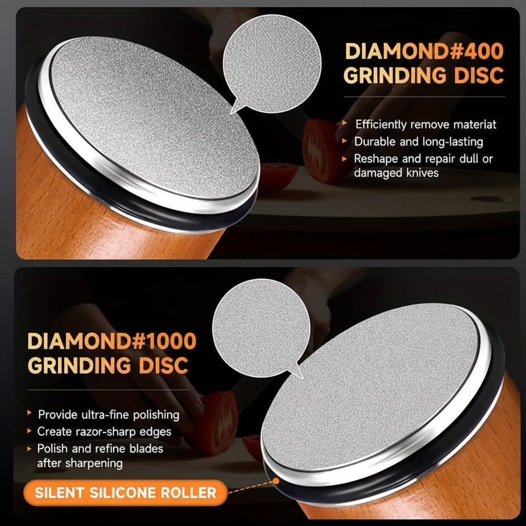 Easy Use Diamond Stone Knife Sharpener Kit