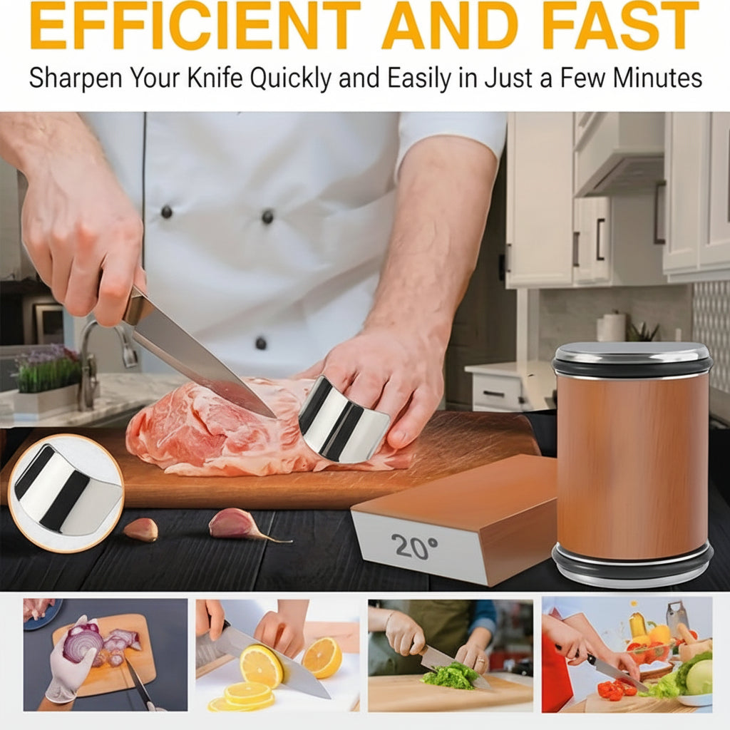 Easy Use Diamond Stone Knife Sharpener Kit