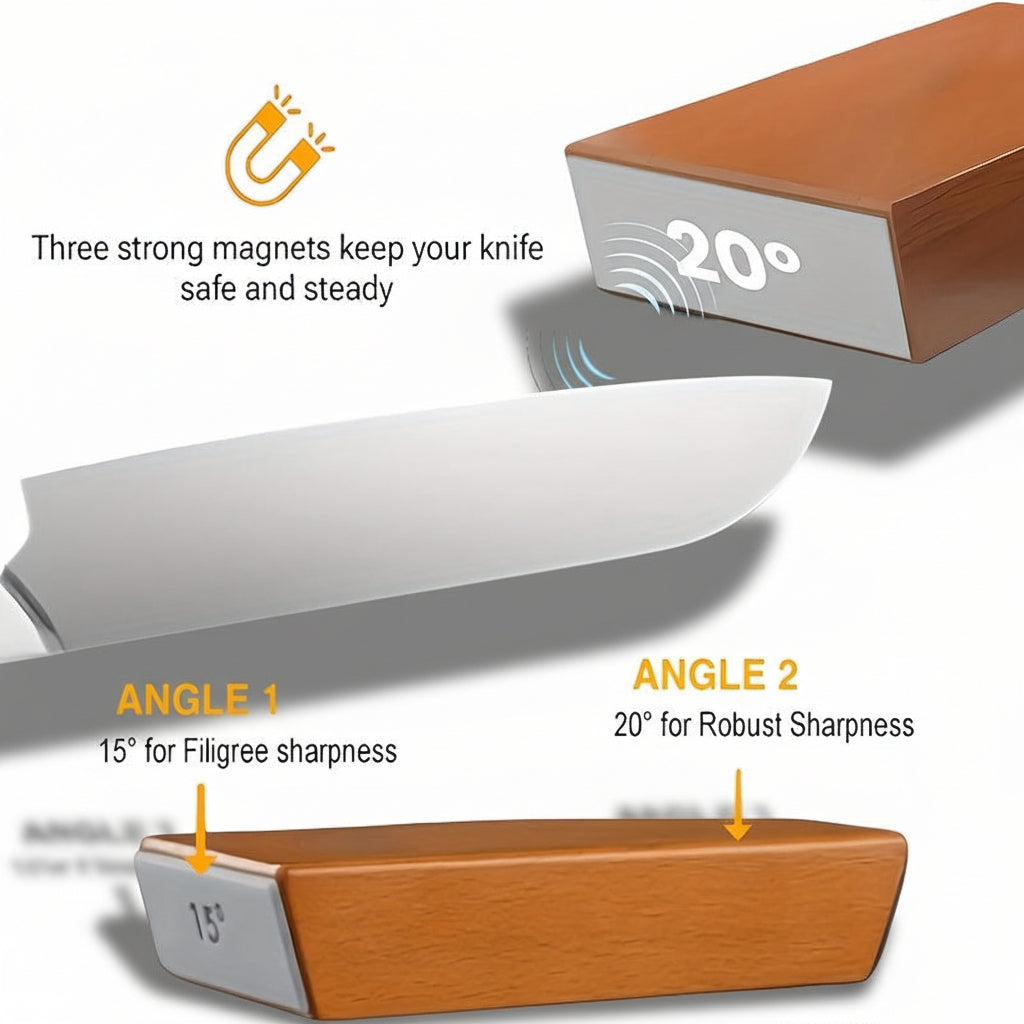 Easy Use Diamond Stone Knife Sharpener Kit