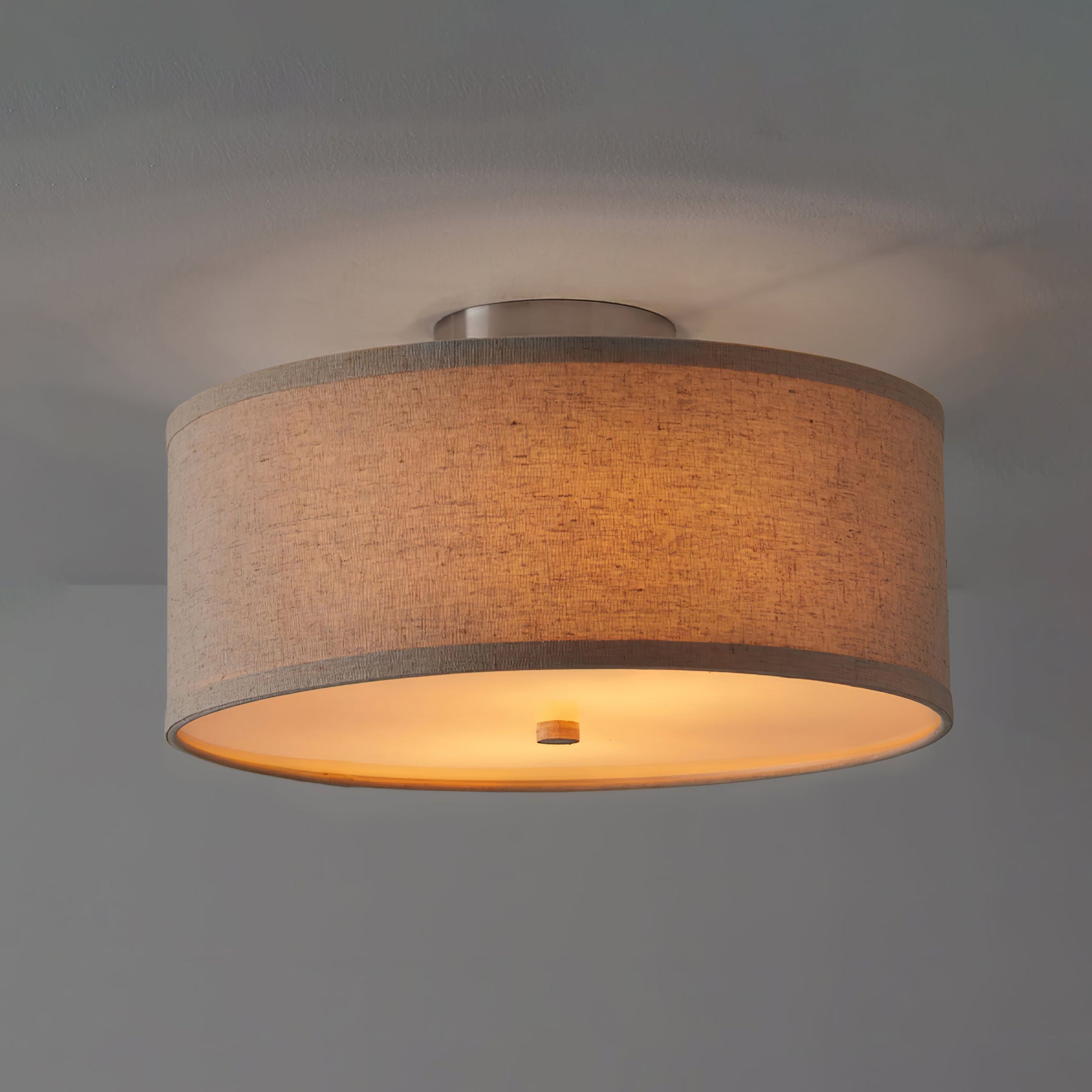 KashaLinen | Elegant Modern Japandi Ceiling Lamp Fixture 6