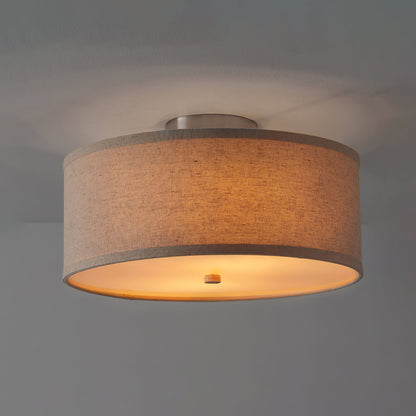 KashaLinen | Elegant Modern Japandi Ceiling Lamp Fixture 6