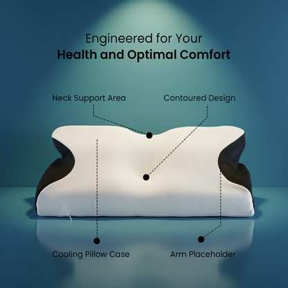 Contour Supportive Memory Foam Pillow