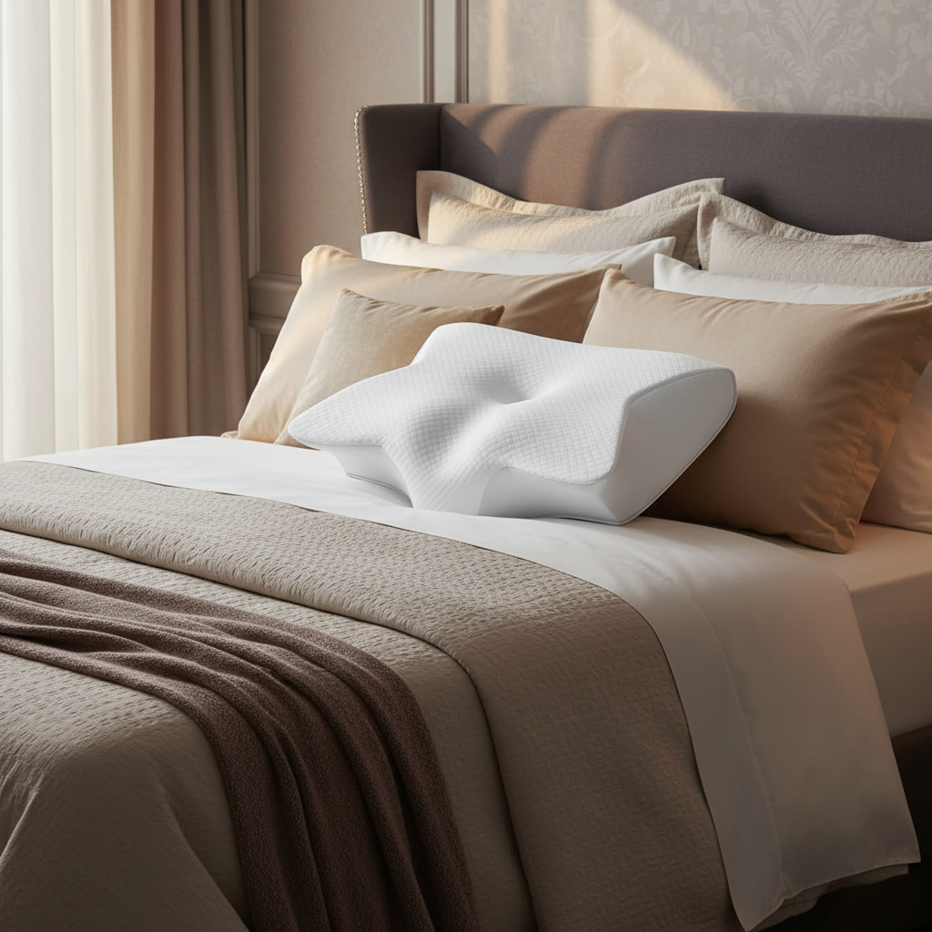 Contour Supportive Memory Foam Pillow