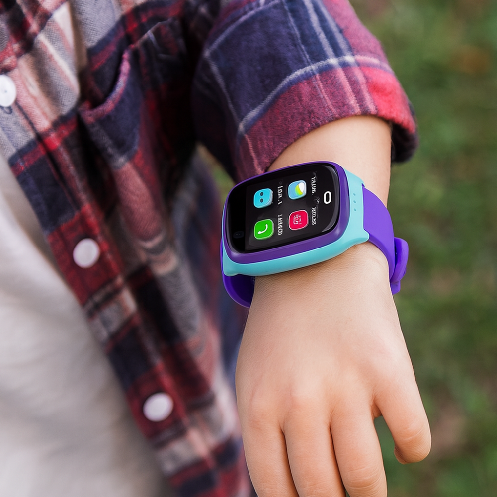 KidVoy | Waterproof Kids GPS Smartwatch – Durable Design with Touchscreen & Camera 5