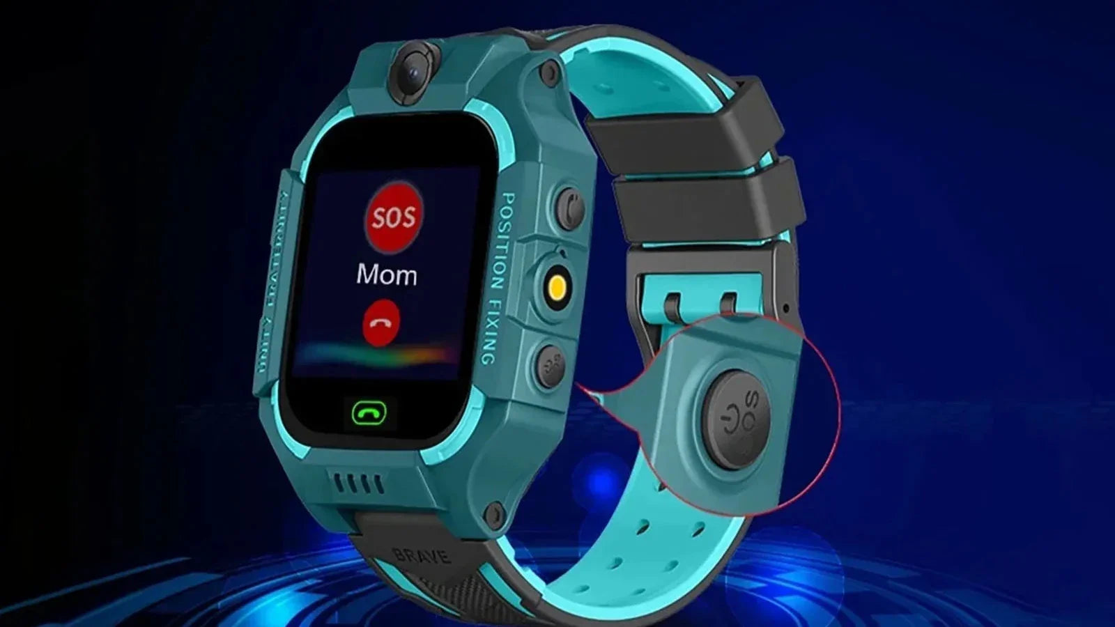 Kidguard GPS Smartwatch for Kids with Real-Time Location Tracking, SOS Button, and Two-Way Communication 2