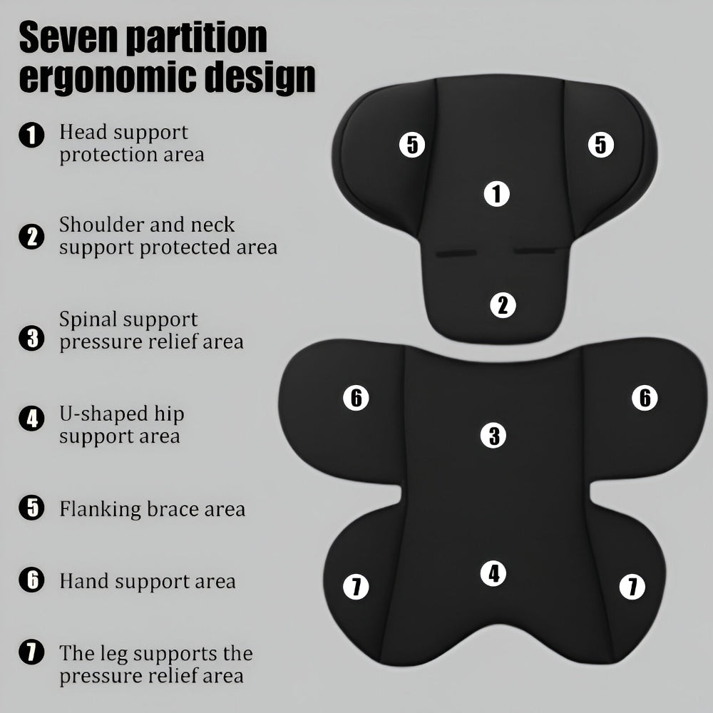 Comfortable Child Car Booster Seat Pad Insert