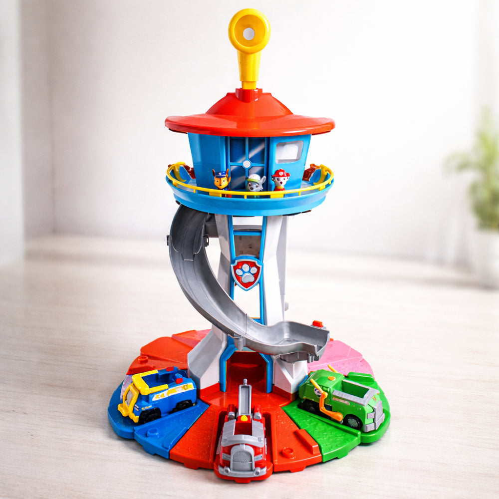 Fun Childrens Slide Racing Car Track Play Set