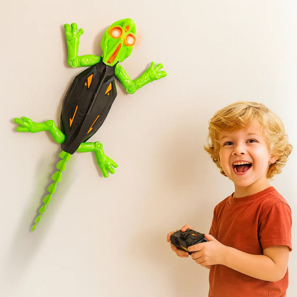 Fun RC Wall Climber LED Robot Toy - Lusomart