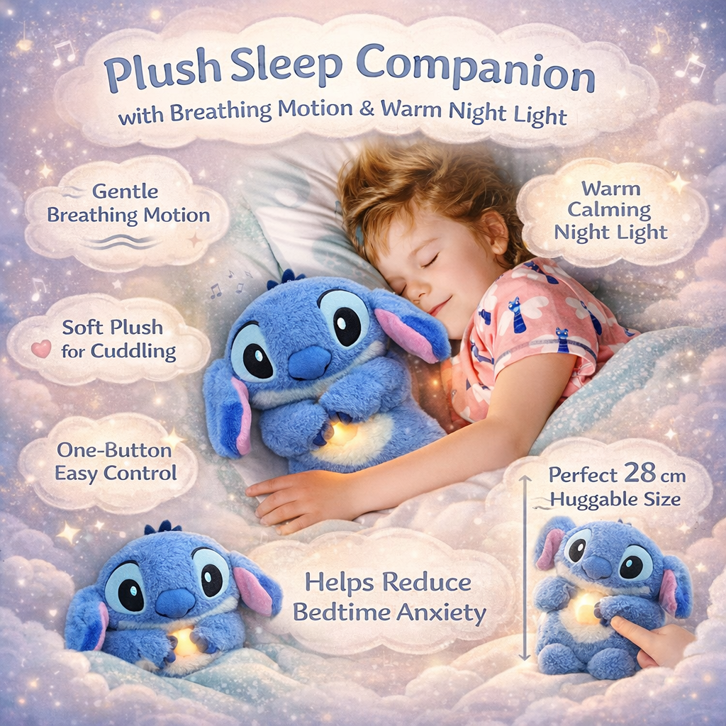 Cuddly Night Light Soft Plush Friend
