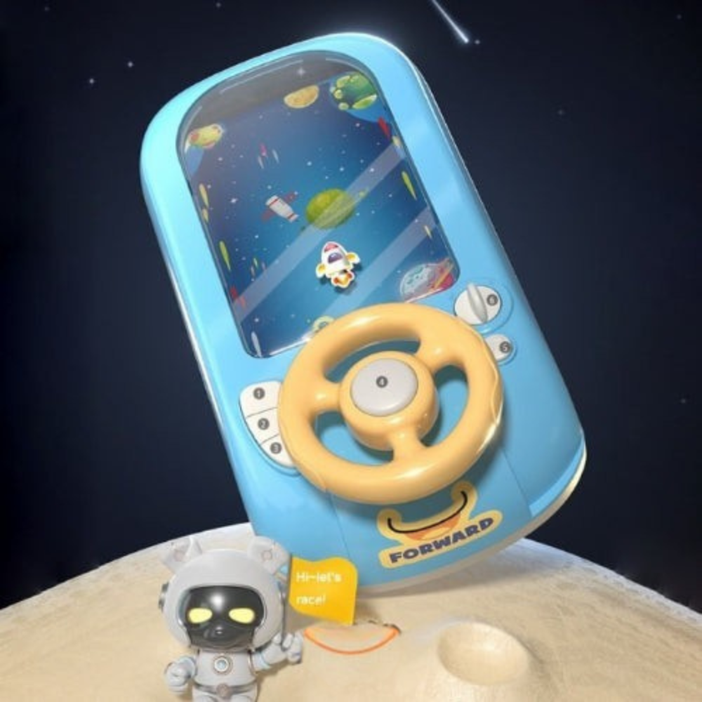 Kids Driving Simulator Toy – Educational Steering Wheel with Fun Sounds for Learning and Play 2