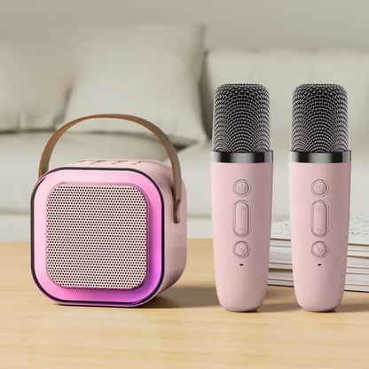 Fun Portable Karaoke System Bluetooth Speaker Microphone