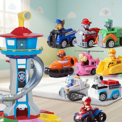 Fun Childrens Playset Slide Car Track Set - Lusomart