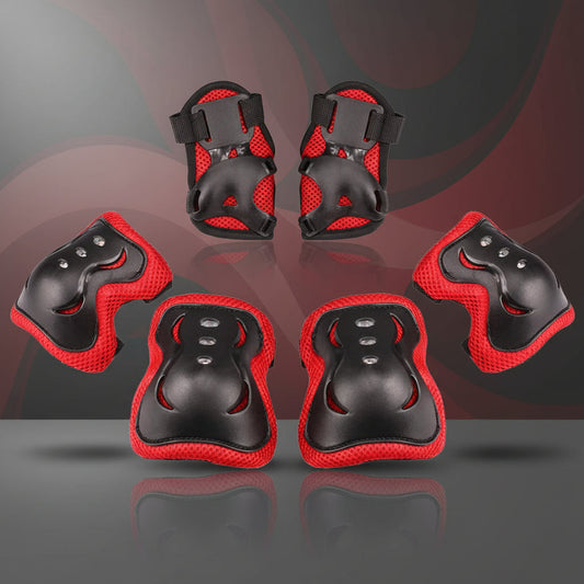 Youth Safety Pads Set for Knee Elbow Wrist Protection - Lusomart