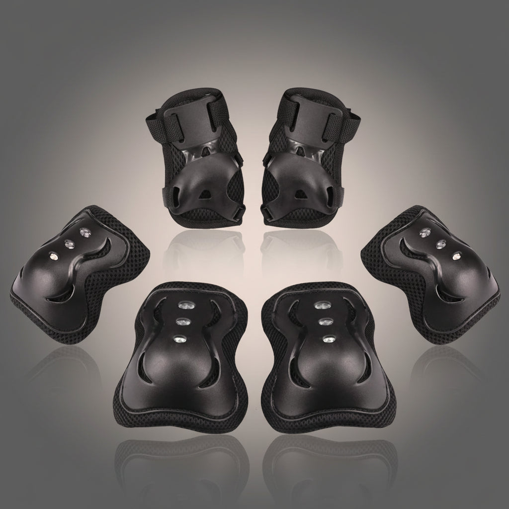 Youth Safety Pads Set for Knee Elbow Wrist Protection