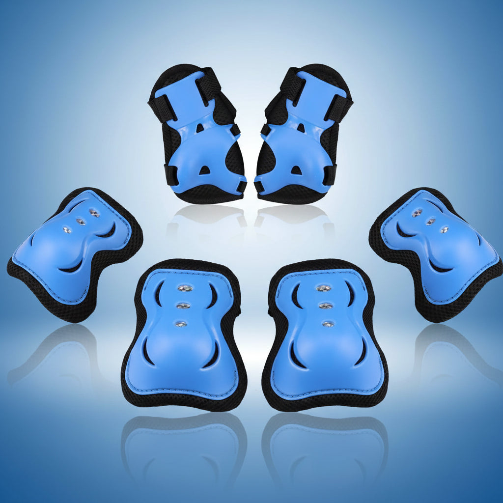 Youth Safety Pads Set for Knee Elbow Wrist Protection