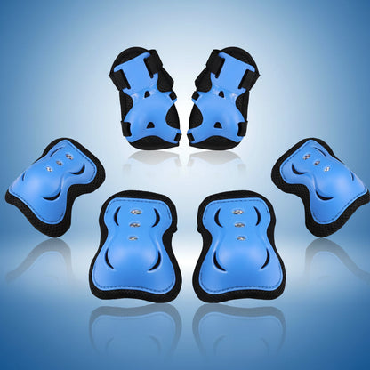 Youth Safety Pads Set for Knee Elbow Wrist Protection