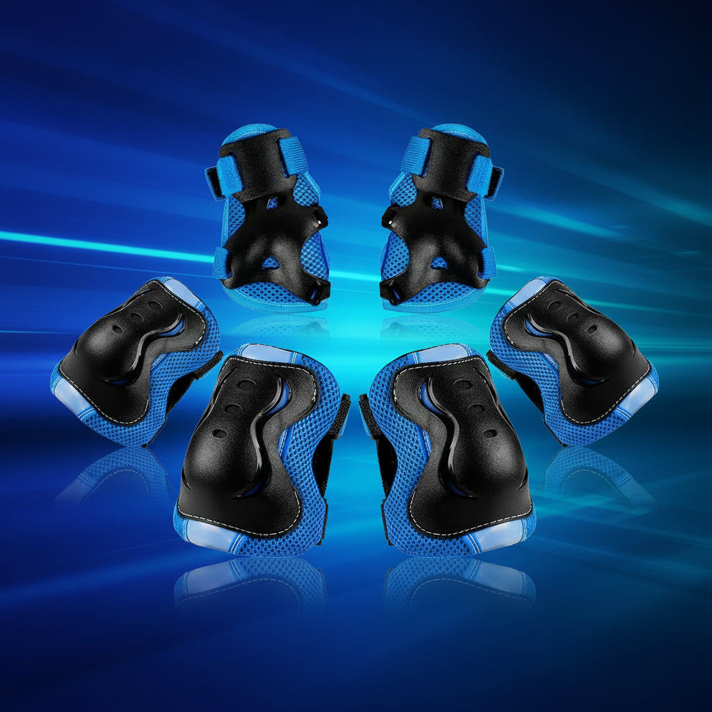 Youth Safety Pads Set for Knee Elbow Wrist Protection