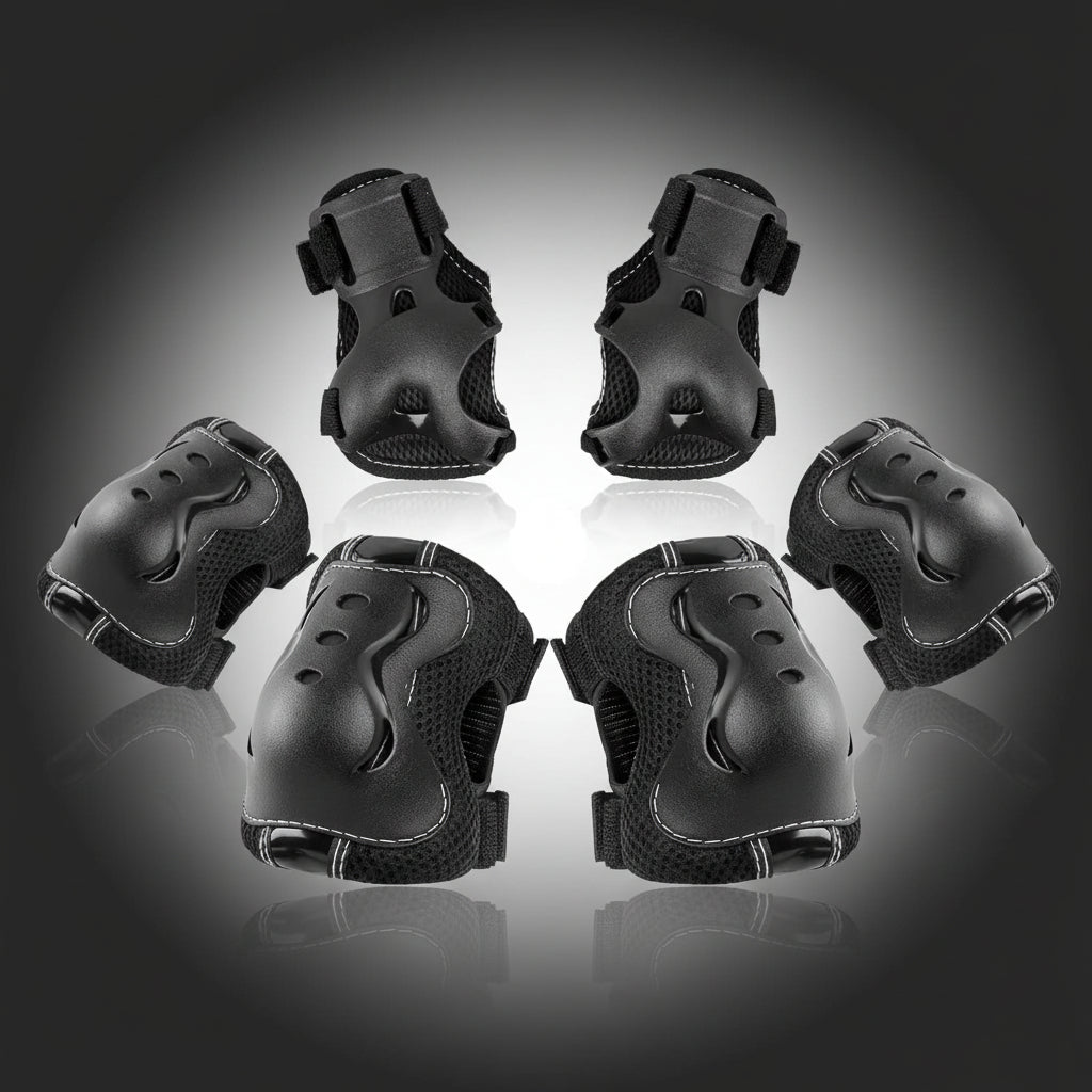 Youth Safety Pads Set for Knee Elbow Wrist Protection