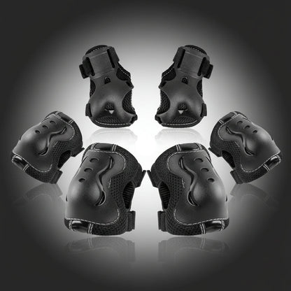Youth Safety Pads Set for Knee Elbow Wrist Protection
