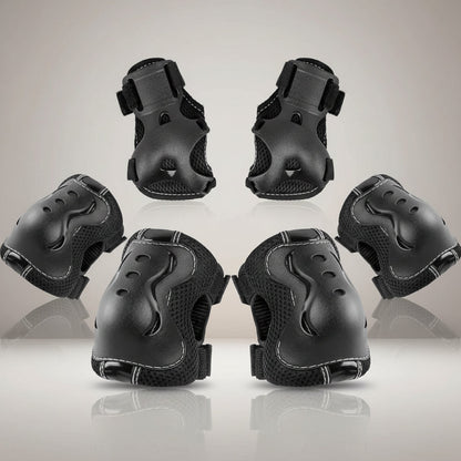Youth Safety Pads Set for Knee Elbow Wrist Protection