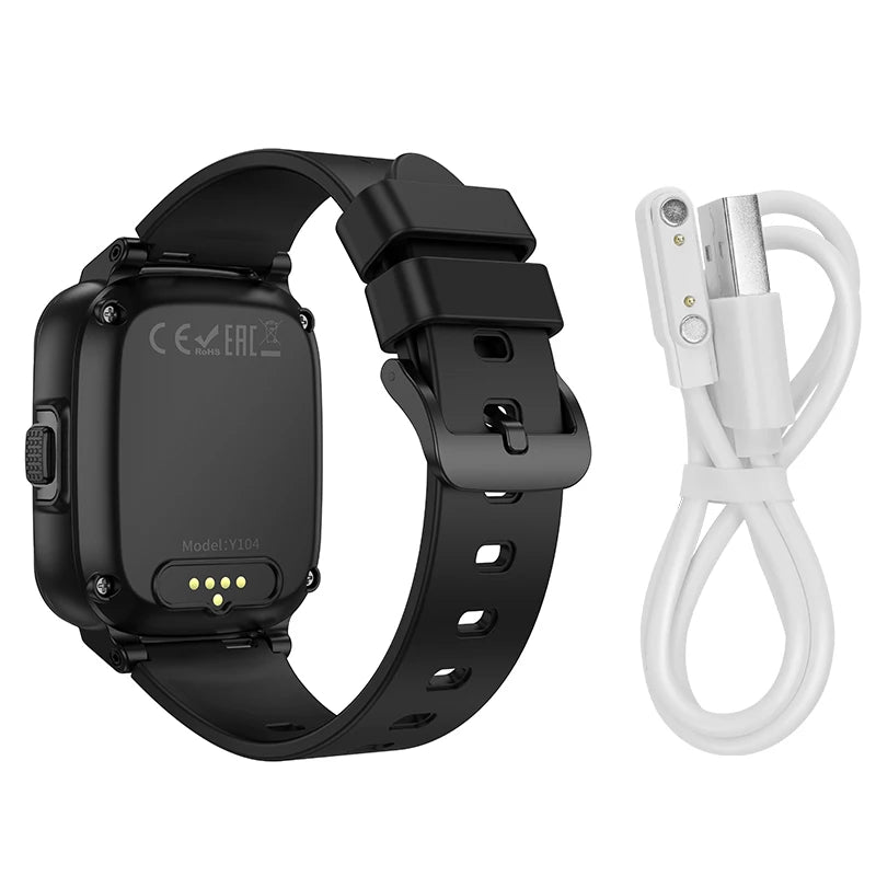 Kids Smartwatch with GPS and 4G Connectivity – 1.69 Inch HD Touchscreen for Safety and Communication 4
