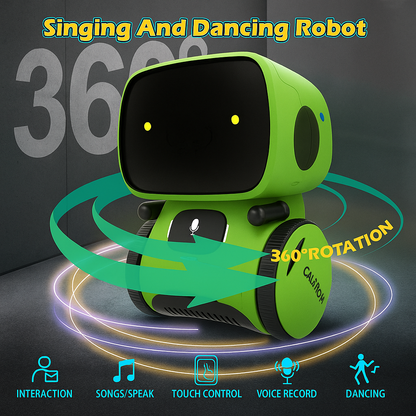 Fun Interactive Robot Toy for Kids with Voice Control - Lusomart