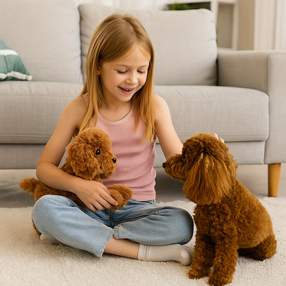 Cuddly Soft Dog Teddy Toy for Children - Lusomart