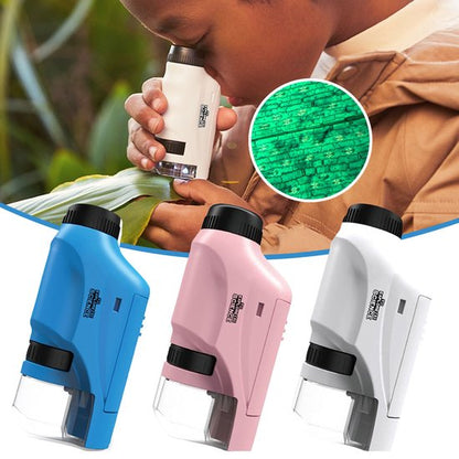 Fun Kids Microscope Set 60x-120x Magnification - Lusomart