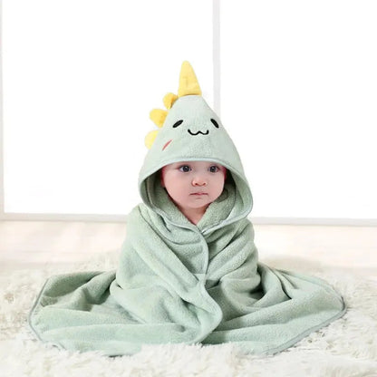 Colorful Fun Kids Bath Towel, Soft Fleece, 80cm - Lusomart